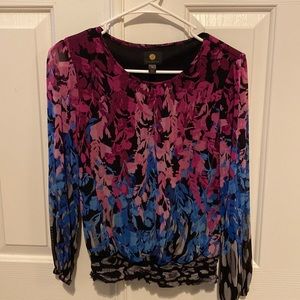 Women’s petite blouse floral